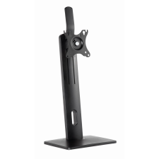 Gembird MS-D1-01 Monitor állvány - Fekete (1 kijelző) (MS-D1-01) tv állvány és fali konzol