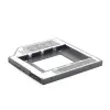 Gembird notebook 9,5mm ODD optikai meghajtó helyére HDD, SSD beépítő keret (MF-95-01)