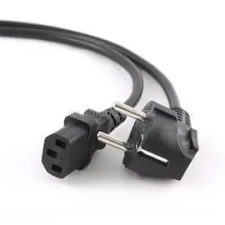 Gembird PC-186 tápkábel 1.8m PC-hez C13 (PC-186) kábel és adapter
