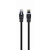 Gembird PP12-0.25M/BK patchkábel RJ45 cat.5e UTP 0.25m (fekete) (PP12-0.25M/BK)