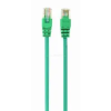 Gembird PP12-0.25M/G patchkábel RJ45 cat.5e UTP 0.25m (zöld) (PP12-0.25M/G)