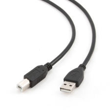 Gembird Premium quality USB 2.0 A-plug B-plug cable 3m Black kábel és adapter