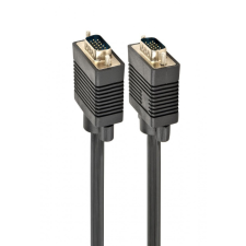 Gembird Premium Quality VGA kábel 3m HD 15M/M kábel és adapter