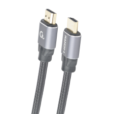 Gembird Premium Series HDMI - HDMI Nagy sebességű kábel Ethernettel 3m Sötétszürke kábel és adapter