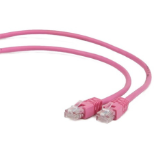 Gembird rj45 cat6 ftp m / m adatkábel 5m rózsaszín pp6-5m/ro kábel és adapter