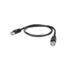 Gembird RJ45 CAT6 FTP - RJ45 CAT6 FTP M/M adatkábel 0.5m fekete (PP6-0.5M/BK)