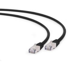 Gembird rj45 cat6a s/ftp - rj45 cat6a s/ftp m/m adatkábel 1.5m fekete lszh pp6a-lszhcu-bk-1.5m kábel és adapter