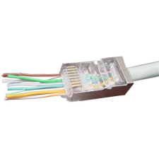  Gembird RJ45 FTP 8P8C csatlakozó dugó 8P8C, 10db kábel és adapter