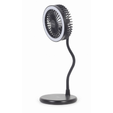 Gembird TA-WPC10-LEDFAN-01 3in1 Asztali ventilátor (TA-WPC10-LEDFAN-01) ventilátor