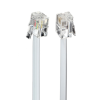 Gembird TC6P4C-10M Telefon kábel 10m - Fehér (TC6P4C-10M)
