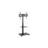 Gembird TVS-75S-02 TV floor stand with caster wheels, 37" - 75", black