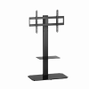 Gembird TVS-86ST-01 43"-86" LCD TV / Monitor Tartó Padlóállvány - Fekete