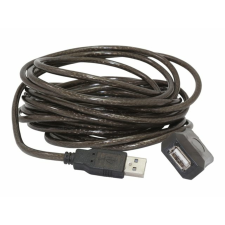 Gembird UAE-01-10M USB 2.0 active extension cable 10m kábel és adapter