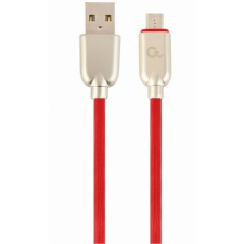 Gembird USB 2.0 A -> USB micro-B M/M adatkábel 1m piros (CC-USB2R-AMmBM-1M-R ) (CC-USB2R-AMmBM-1M-R) mobiltelefon kellék