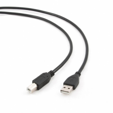 Gembird USB 2.0 AM-BM nyomtató kábel 1m (CCP-USB2-AMBM-1M) kábel és adapter