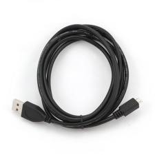  Gembird USB-A 2.0 -&gt; USB-B 2.0 micro M/M adatkábel 0.1m fekete kábel és adapter
