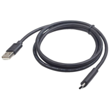 Gembird USB A -> USB C M/M adatkábel 1.8m fekete kábel és adapter