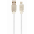 Gembird USB-A - USB micro B adat- és töltőkábel 1m fehér (CC-USB2R-AMmBM-1M-W) (CC-USB2R-AMmBM-1M-W)