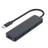 Gembird USB-C 3.1 HUB 4 portos fekete (UHB-CM-U3P4-01) (UHB-CM-U3P4-01)