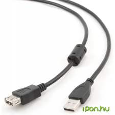 Gembird USB Hosszabbító Fekete 3m CCF-USB2-AMAF-10 kábel és adapter