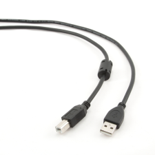 Gembird USB Összekötő Fekete 3m CCF-USB2-AMBM-10 kábel és adapter