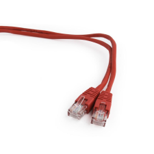 Gembird - UTP Cat5E patch kábel 0,5m - PP12-0.5M/R kábel és adapter
