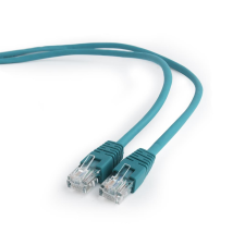 Gembird - UTP Cat5E patch kábel 1m - PP12-1M/G kábel és adapter
