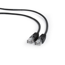 Gembird - UTP Cat5E patch kábel 2m - PP12-2M/BK kábel és adapter