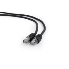Gembird - UTP Cat6 patch kábel 0,25m - PP6U-0.25M/BK kábel és adapter