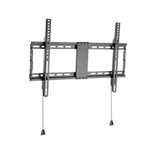 Gembird WM-80F-01 Fixed TV Wall Mount 37"-80" Black tv állvány és fali konzol