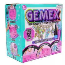 Gemex Gemex: Gélből drágakő unikornis ékszerkészítő szett kreatív és készségfejlesztő