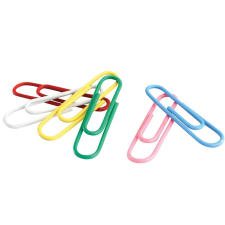  Gemkapocs 33mm, 100 db/doboz, (YL33C) színes gemkapocs, tűzőkapocs