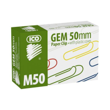  Gemkapocs, 50 mm, ICO, színes gemkapocs, tűzőkapocs