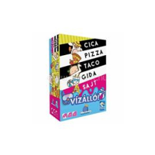 GÉMKER-GÉMKLUB Vízálló cica, pizza, taco, gida, sajt kártyajáték (BLU34870) kártyajáték