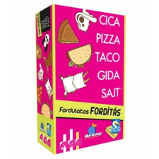 Gémklub Cica, pizza, taco, gida, sajt: Fordulatos fordítás társasjáték