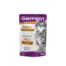  Gemon Cat Kitten csirkefalatok 100gr macskaeledel