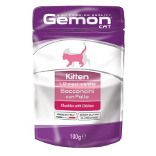 Gemon Cat kölyök csirkés alutasakos eledel 100g macskaeledel