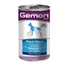 Gemon Dog Adult Maxi konzerv Tonhal – 1250 g kutyaeledel