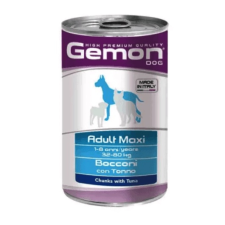  Gemon Dog Adult Maxi konzerv Tonhal – 6×1250 g kutyaeledel