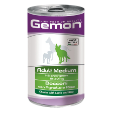 Gemon Dog adult medium Bárány konzerv 1250g kutyaeledel