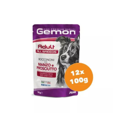 Gemon Dog alutasak Adult Marha & Sonka 12x100g kutyaeledel