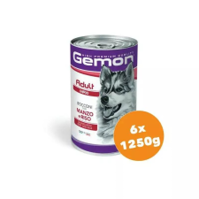 Gemon Dog konzerv Adult Maxi Marha & Rizs 6x1250g kutyaeledel