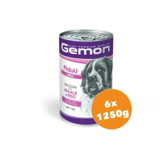 Gemon Dog konzerv Adult Maxi Sertés & Rizs 6x1250g kutyaeledel