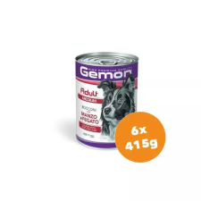 Gemon Dog konzerv Adult Medium Marha & Máj 6x415g kutyaeledel