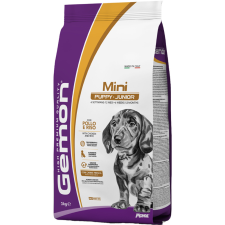 Gemon Dog Mini Puppy & Junior (Csirke & Rizs) - 3 kg kutyaeledel