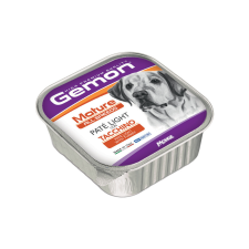 Gemon Dog Pate Mature Light Alutálcás Kutyaeledel (Pulyka) – 150 g kutyaeledel