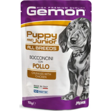 Gemon Dog Pouch Puppy &amp; Junior Csirke 100 g kutyaeledel
