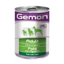 Gemon ( Monge ) Gemon Adult Pate Konzerv Bárány 400g kutyafelszerelés