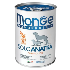 Gemon ( Monge ) Monge Dog Monoprotein Paté 100% kacsa 24x400g kutyaeledel