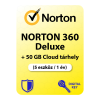 Gen Digital Inc. Norton 360 Deluxe + 50 GB Felhőalapú tárolás (5 eszköz / 1 év) (EU) (Elektronikus licenc)